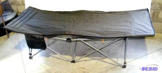 lot 184 image: Collapsible Embark Cot - Open &nbsp76"...