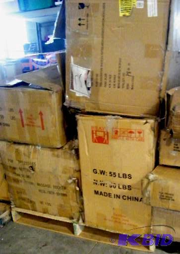 lot 196 image: Salvaged Lot of Loveseat and Sofa Parts - All...