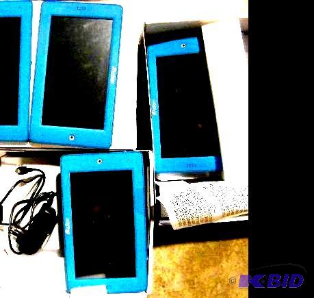 lot 202 image: Lot of 4 Lexibook Kids Tablets - All items ha...