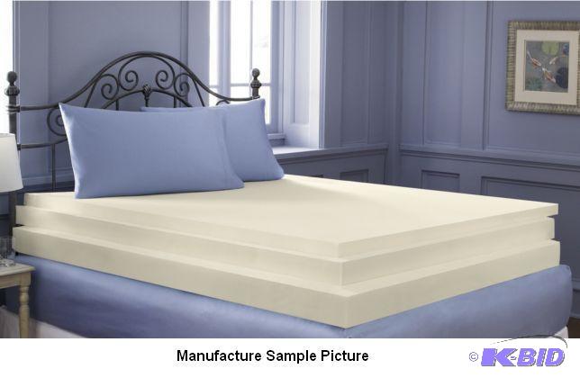 lot 28 image: Sleep Connection Memory Foam Mattress - King ...