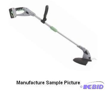 lot 5 image: Earthwise 18V Weed Whipper - Cordless string ...