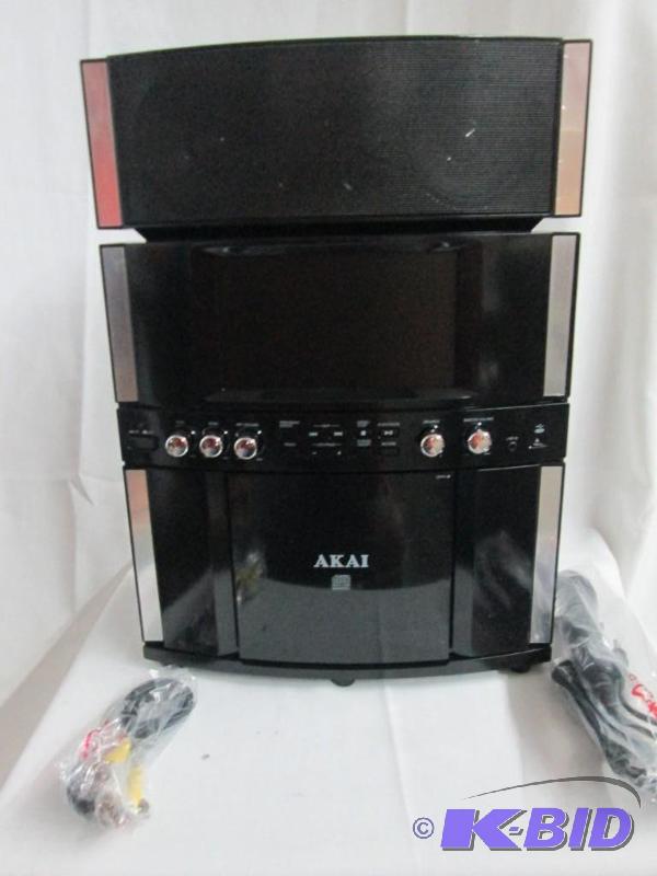 lot 25 image: AKAI Professional Karaoke System w 7 Screen