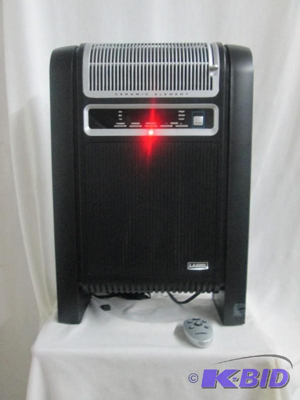lot 36 image: Lasko 1500 Watt Cyclonic Heater
