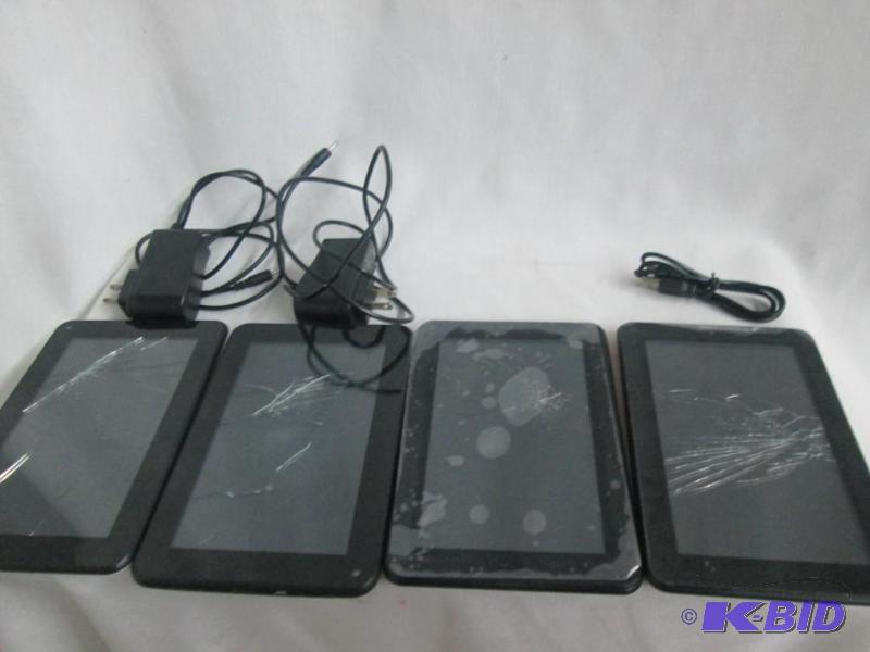 lot 37 image: (2) Ematic Fun Tablets & (2) Zeki Tablets