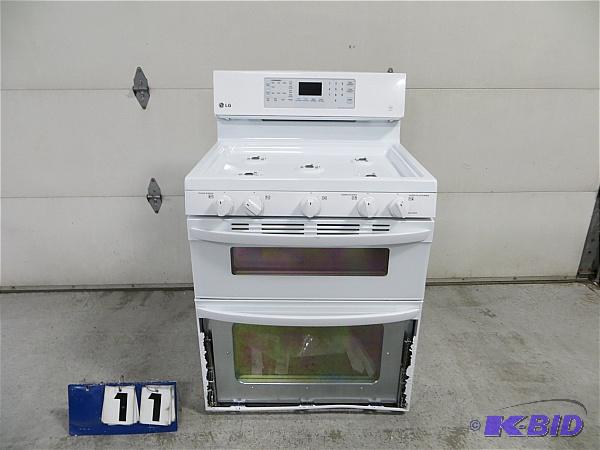 lot 11 image: LG LDG3035SW Smooth&nbspWhite 30" Free ...