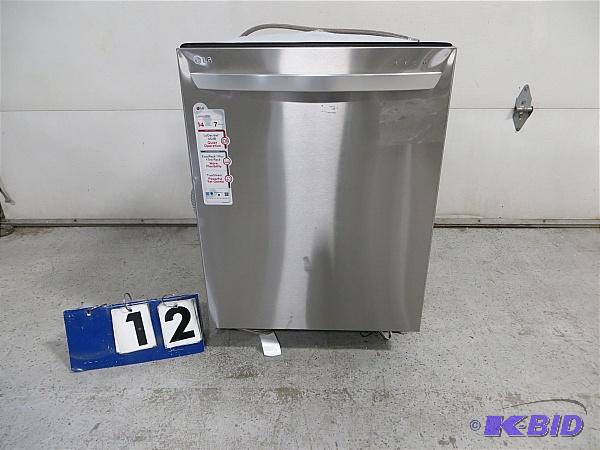 lot 12 image: LG LDF8072ST Stainless Steel Fully Integrated...