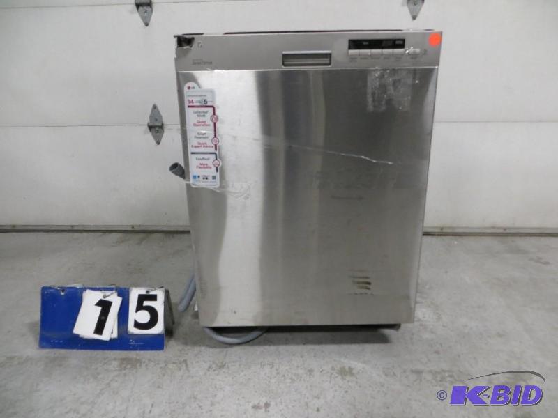 lot 15 image: LG LDS5040ST&nbspStainless Steel Semi-Integr...