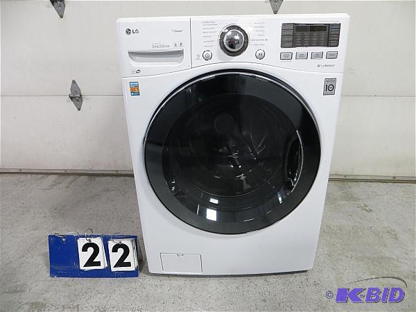 lot 22 image: New LG Turbo Wash Series WM3470HWA&nbspWhite...