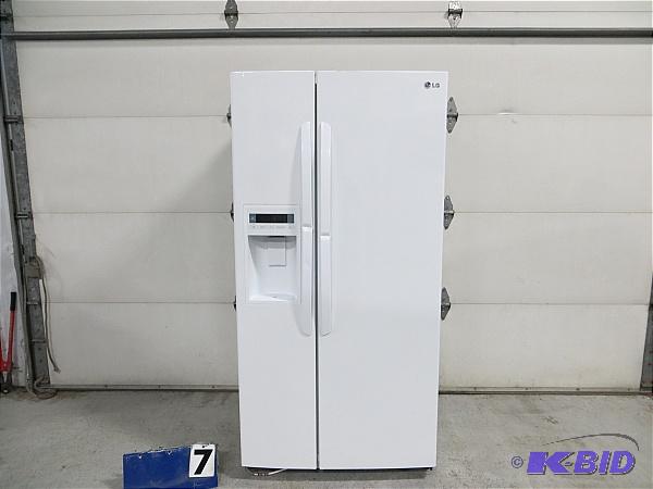 lot 7 image: LG LSC23924SW&nbspSmooth White &nbsp23.0 cu...