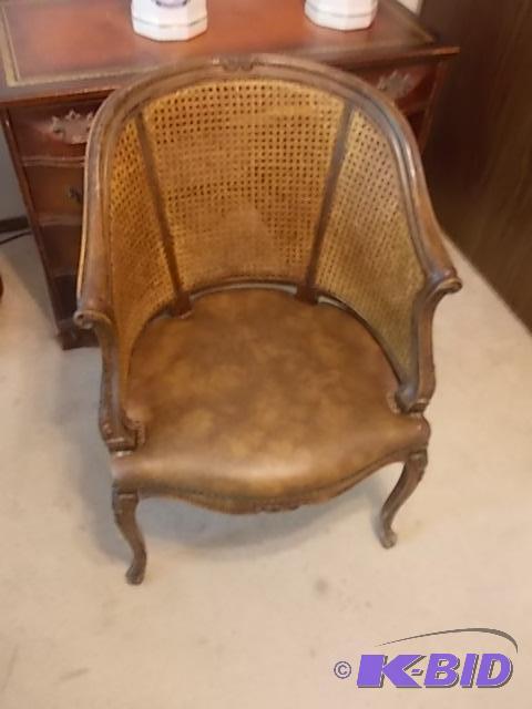 lot 45 image: Cane Chair...