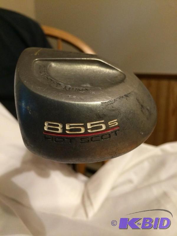 Armour. 855.5 Hot Scot   Boron Graphite RCH 90 Firm flex.    Callaway golf