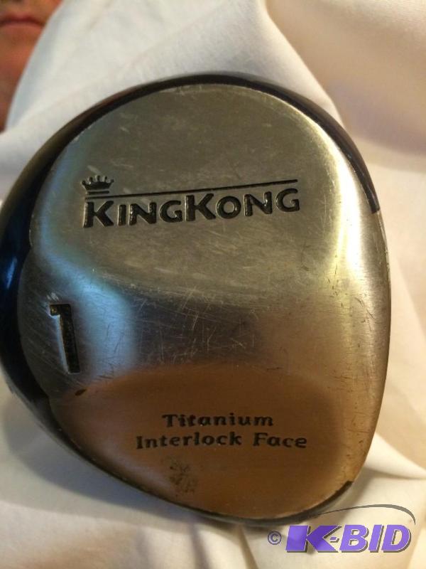 King Konog.  1.  Titanium interlock King Kong shaft by Harrison face