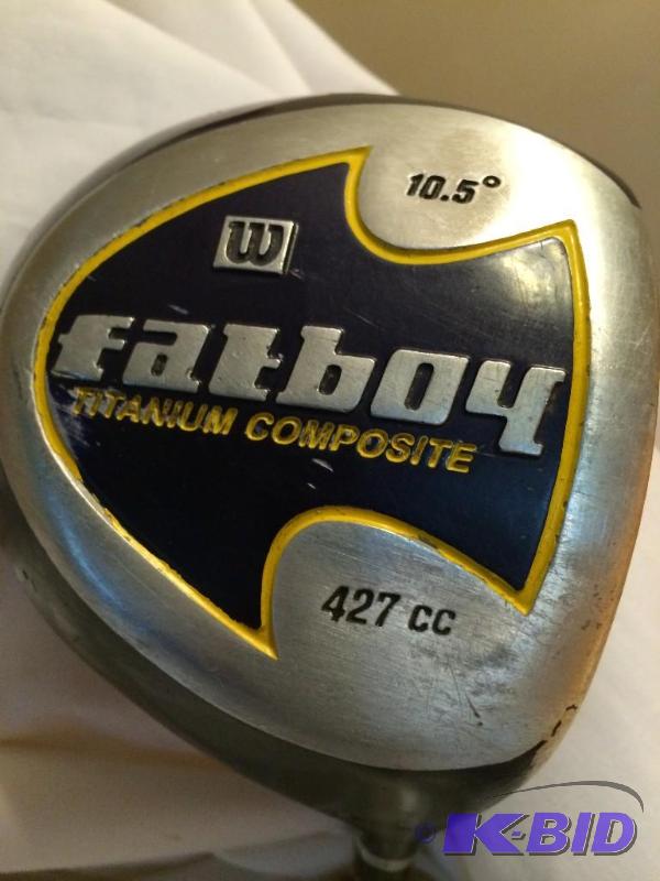 10.5. Fat boy titanium Composite. 427cc Pro force 65 Gold low torque