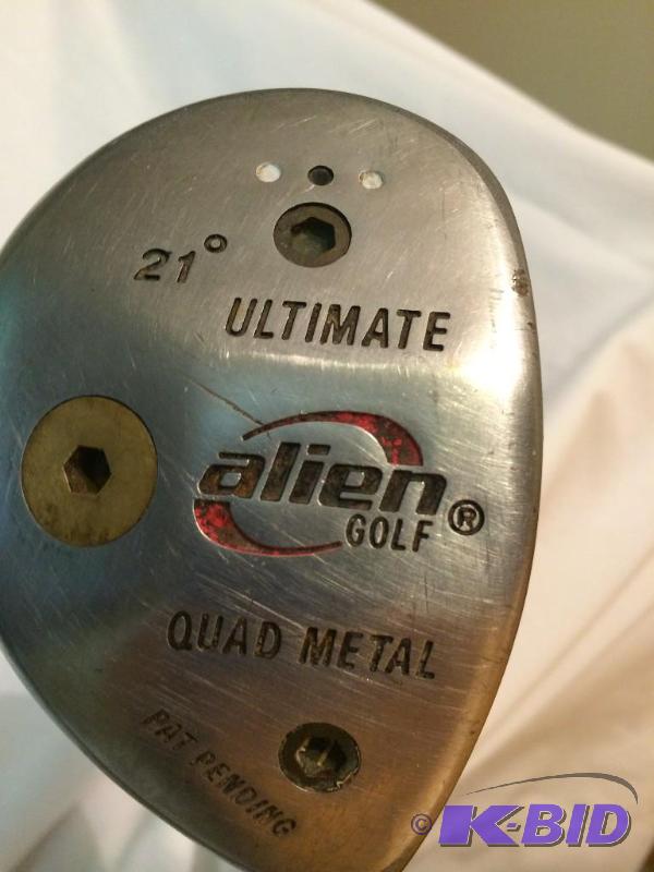 Hybrid 21 Ultimate (alien golf. Quad metal Pat Simmons Design