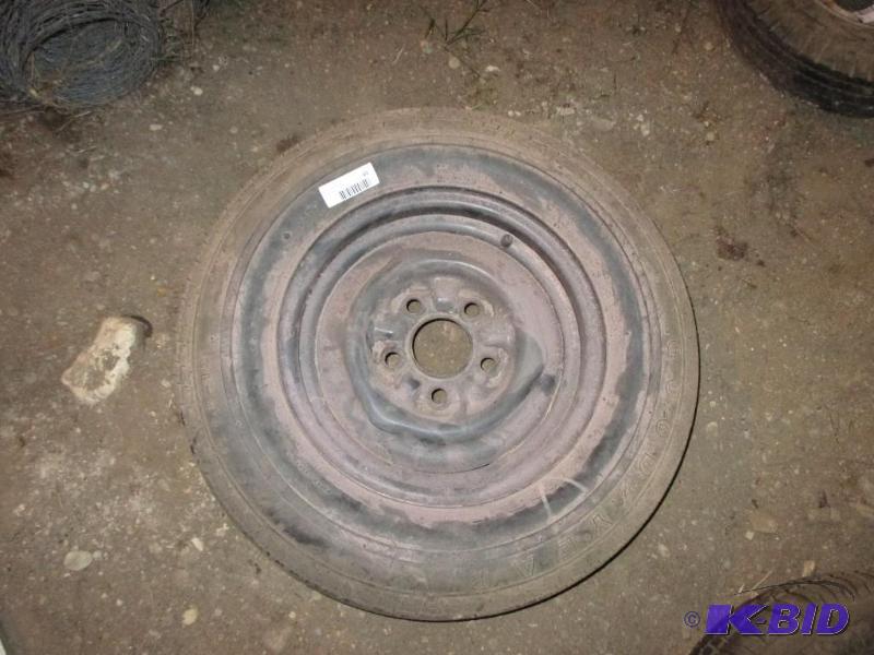 spare tire and rim...
