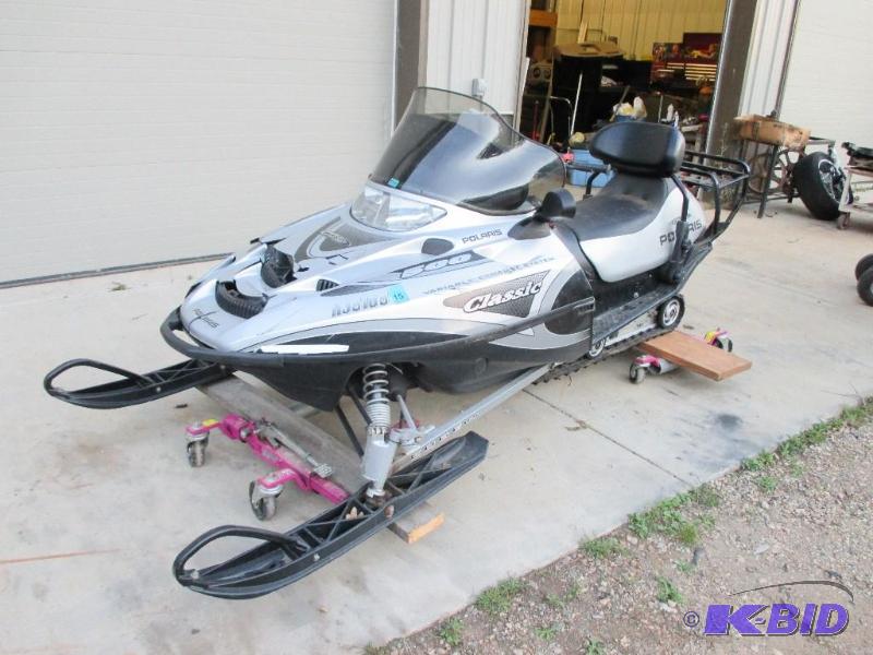 2003 Polaris Classic 500cc Snowmobile 1798 mi...