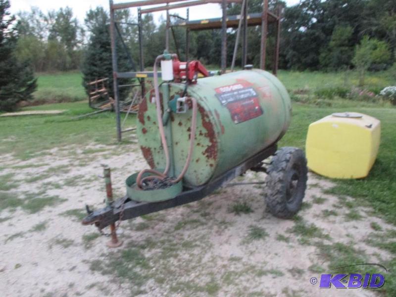 tow behind fuel with 12v pump, off road use o...