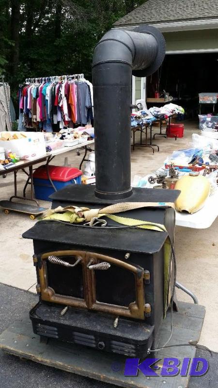 lot 1 image: Lopi&nbspwood burning fireplace stove ICBO# ...