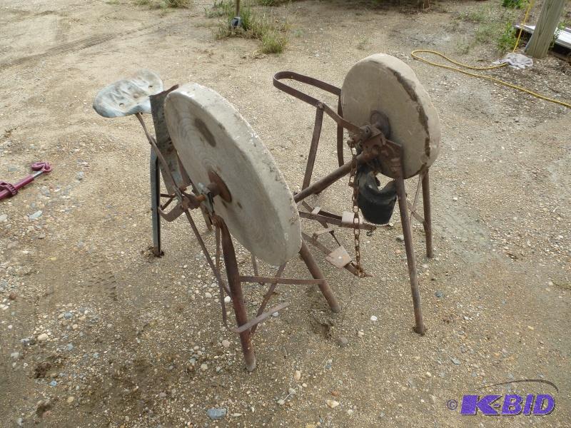 Antique Stone sickle&nbspsharpeners Need so...