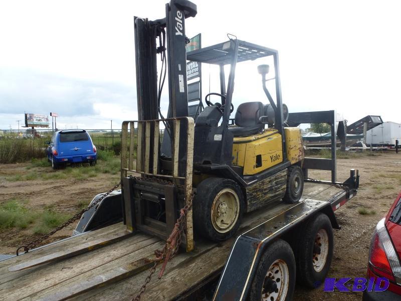 1997 Yale Forklift SN# E177B15731 6000 lb lo...