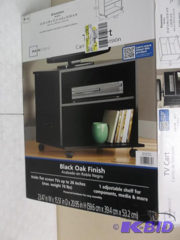 lot 115 image: New Tv Stand Entertainment&nbspCenter , Has ...