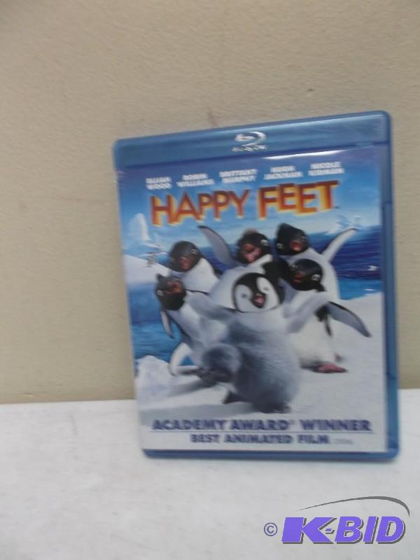lot 135 image: HAPPY FEET - Blu-ray Movie - Good Condition...