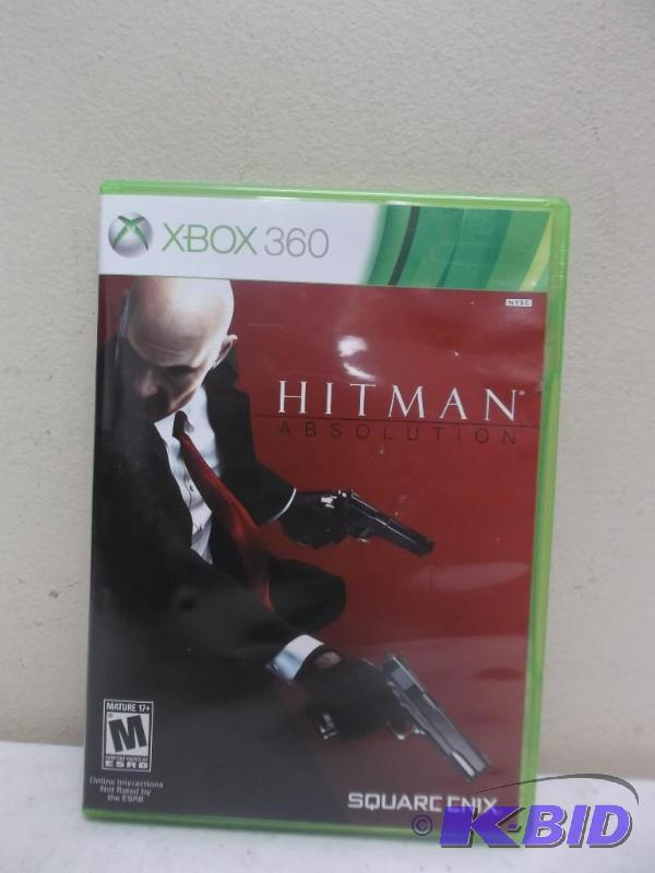 lot 142 image: Hitman&nbspXbox 360 video Game - Good Condit...