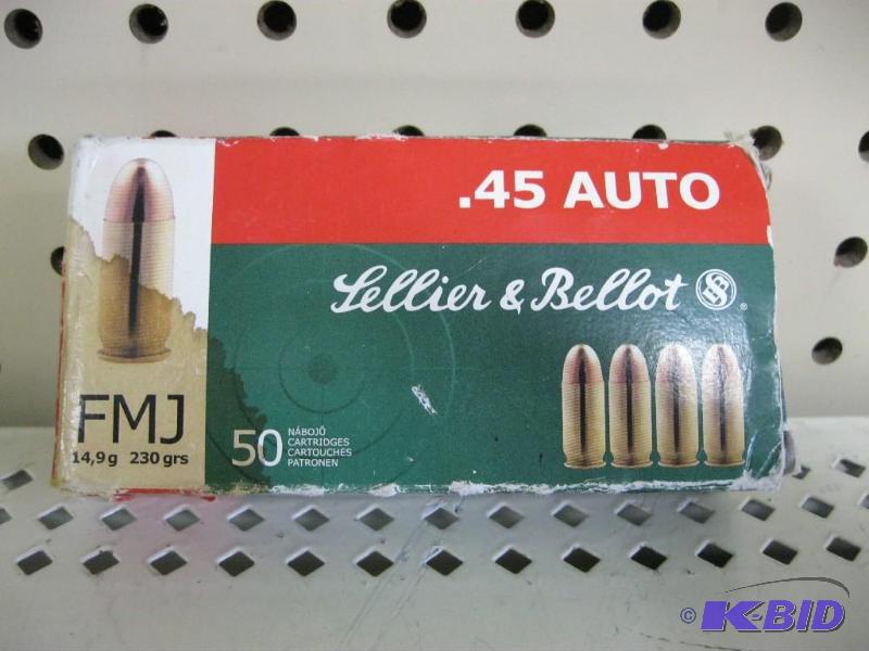 lot 154 image: More Then 40 .45 Auto Gun Bullets...