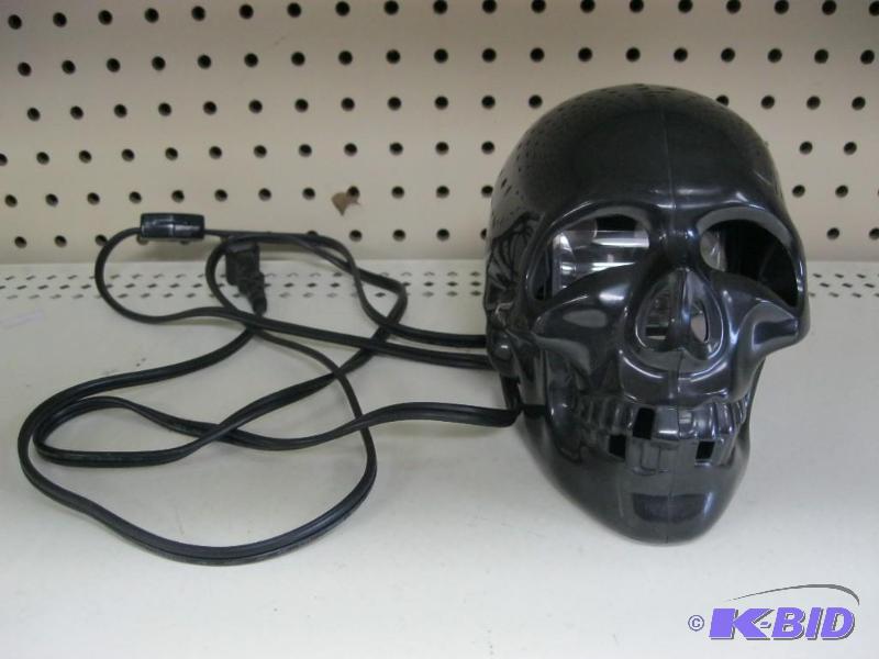 lot 191 image: Plastic Skull Lamp...