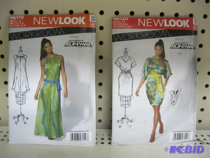 lot 192 image: Project Runway Sewing Patterns...