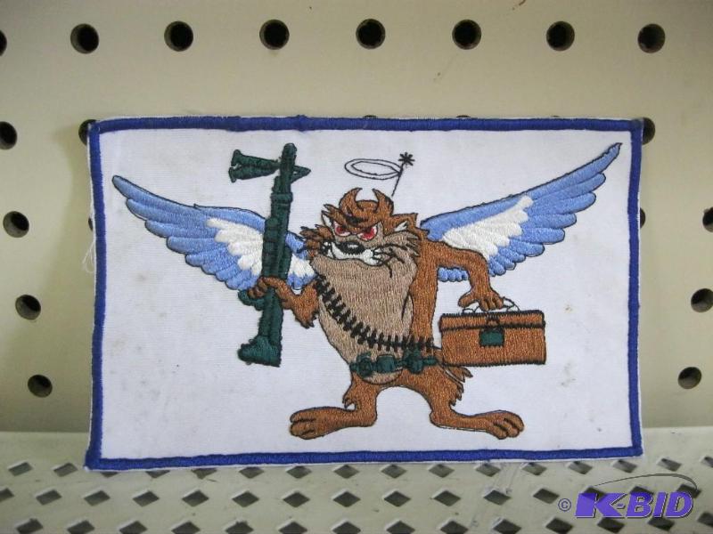 lot 200 image: Taz Military Wings Patch...