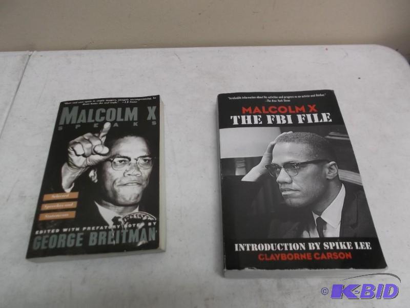 lot 226 image: Pair Of Malcolm X Books...
