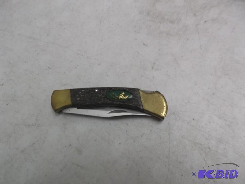 lot 38 image: Deer Folding Pocket Knife...