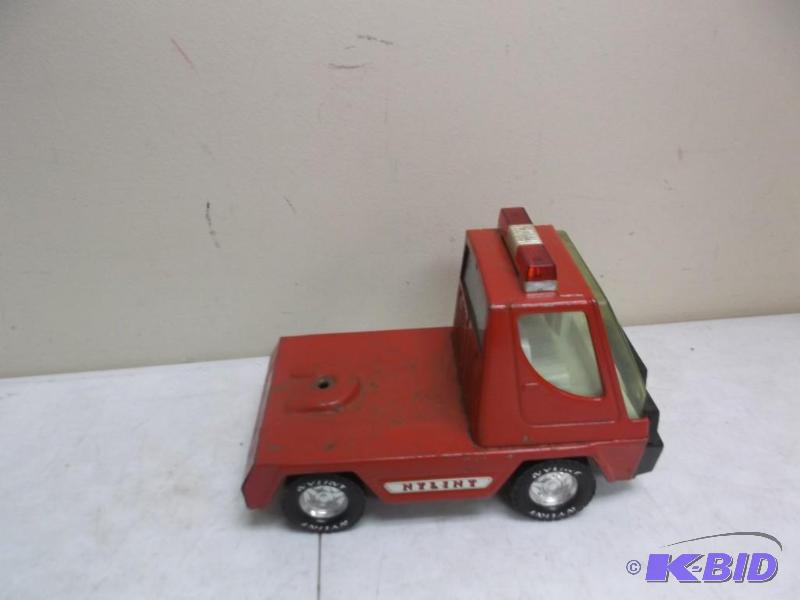 lot 49 image: Nylint Rescue Truck Toy, Some Wear...