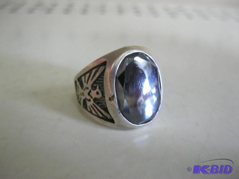 lot 51 image: Sterling Silver Ring...