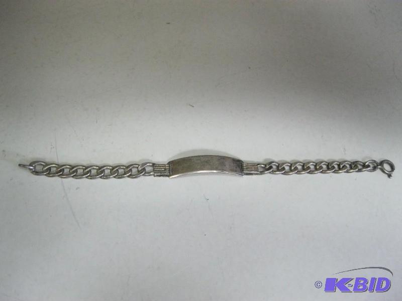 lot 68 image: Silver Bracelet...