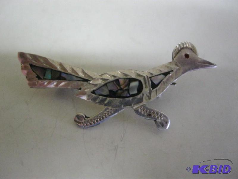 lot 75 image: Silver Road Runner Pin...