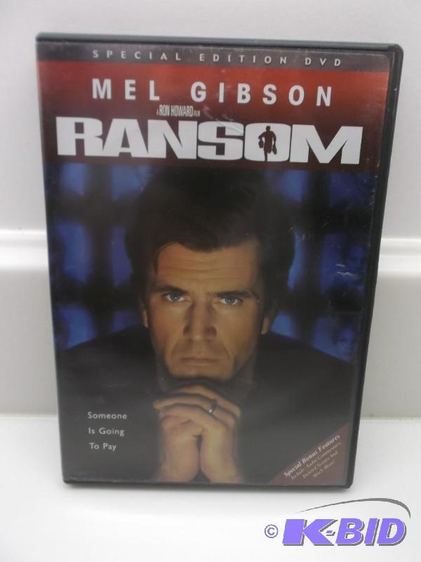 lot 101 image: Ransom - DVD Movie, Comes With Case And ...