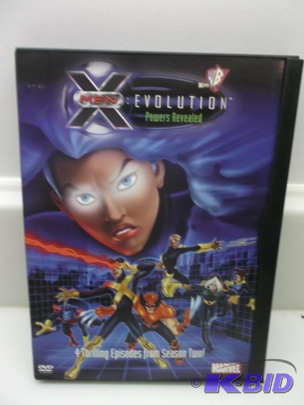 lot 102 image: X-Men Cartoon - DVD Movie, Comes With Ca...