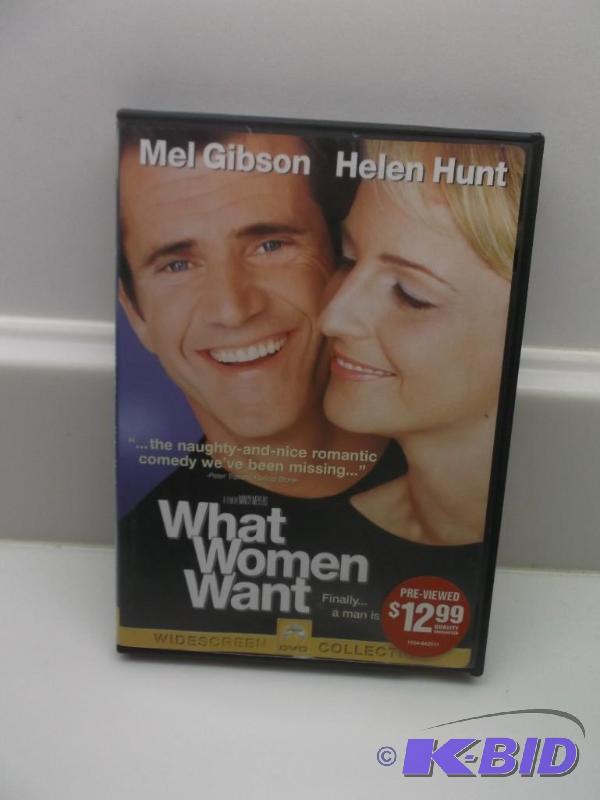 lot 106 image: What Women Want - DVD Movie, Comes With ...