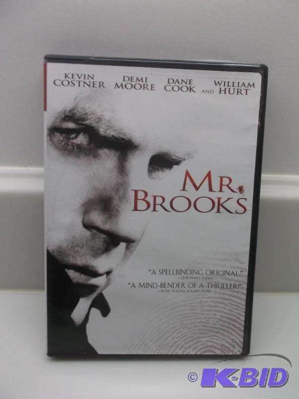 lot 107 image: Mr Brooks - DVD Movie, Comes With Case A...