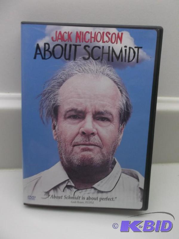 lot 109 image: About Schmidt - DVD Movie, Comes With Ca...