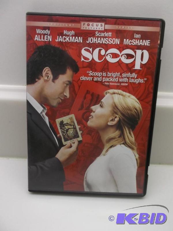 lot 110 image: Scoop - DVD Movie, Comes With Case And C...
