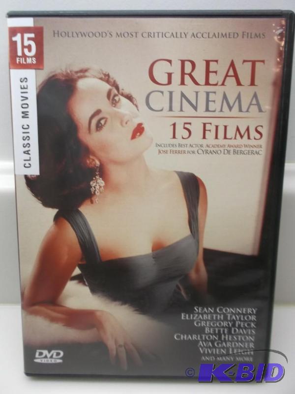 lot 19 image: 15 Classic Movies - DVD Movie, Comes Wit...