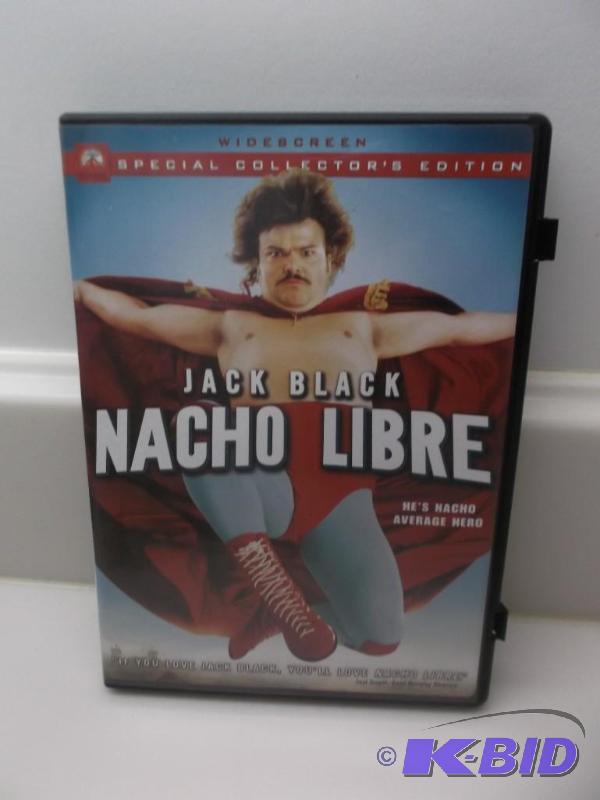 lot 25 image: Nacho Libre - DVD Movie, Comes With Case...