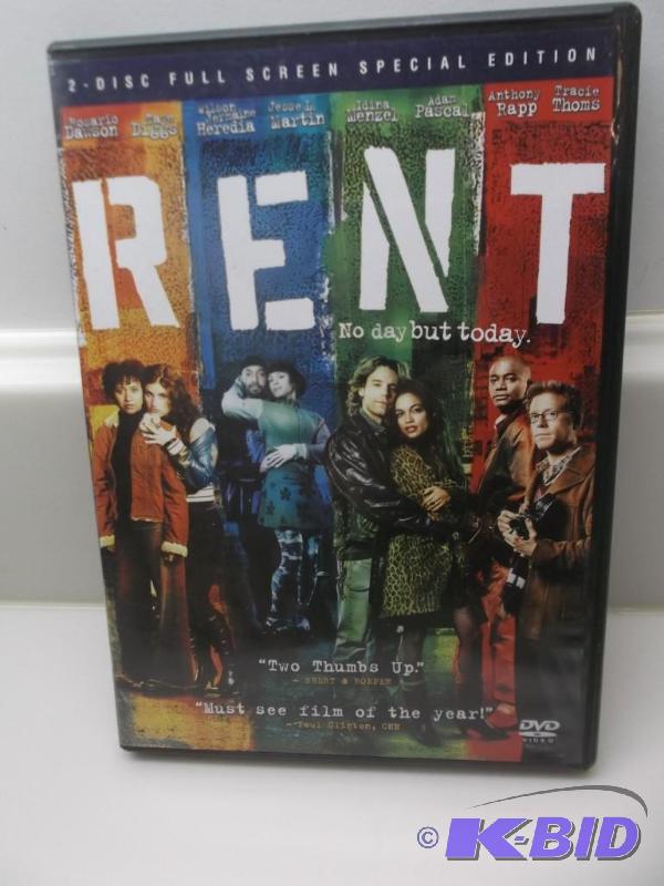 lot 27 image: Rent - DVD Movie, Comes With Case And Co...