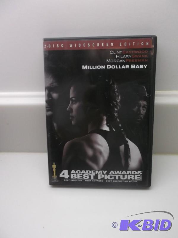 lot 3 image: Million Dollar Baby - DVD Movie, Comes W...