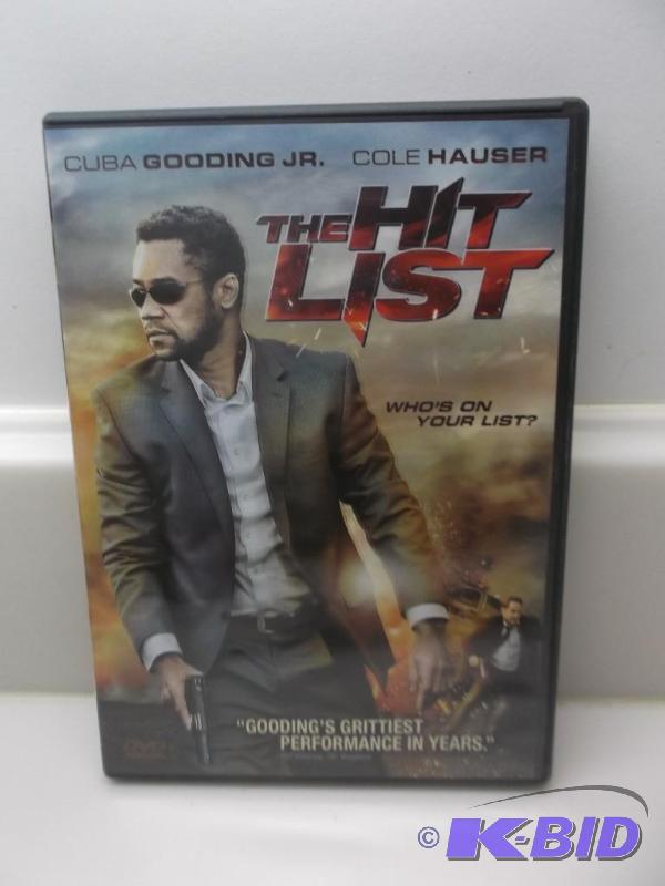lot 33 image: The Hit List - DVD Movie, Comes With Cas...