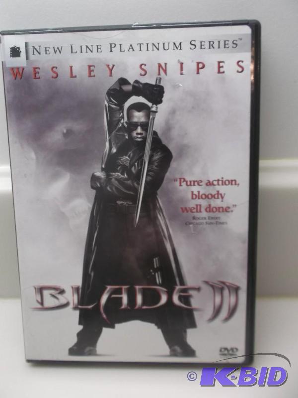 lot 36 image: Blade 2 - DVD Movie, Comes With Case And...