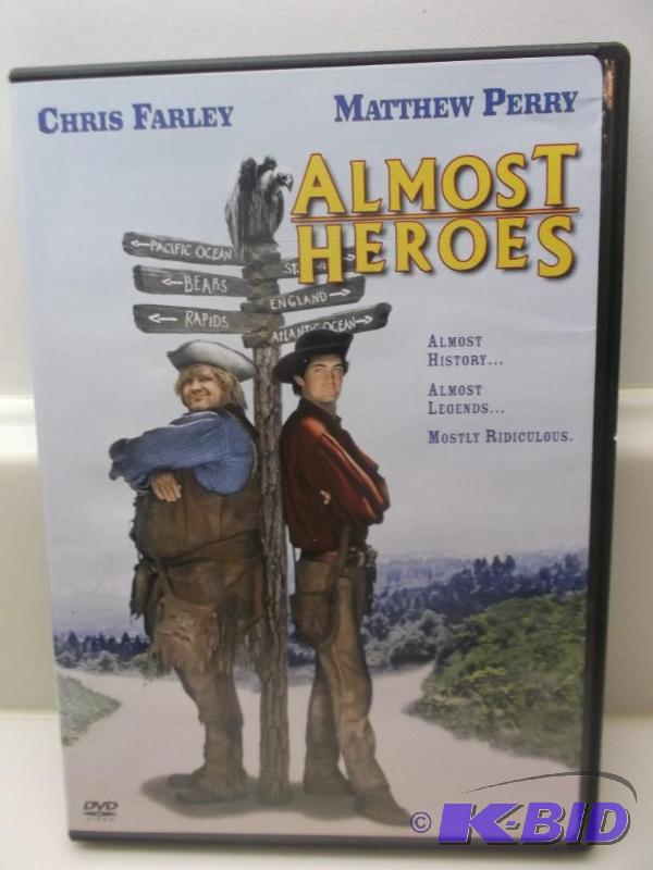 lot 41 image: Almost Heroes - DVD Movie, Comes With Ca...